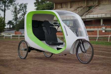 Lanzan el primer triciclo ecológico fabricado por una empresa rosarina