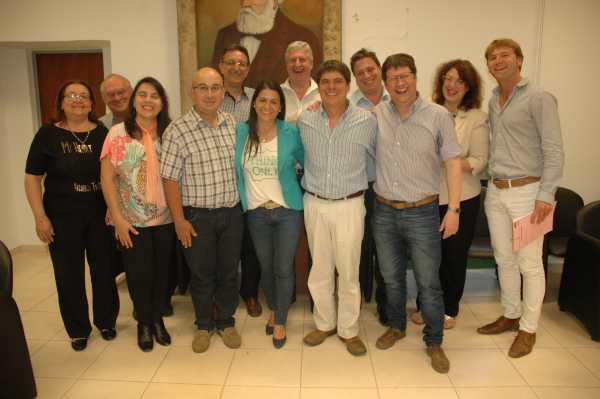 Fm 106,9 Aaron Castellanos en el CICAE reunió a todos los candidatos a Concejales de Esperanza