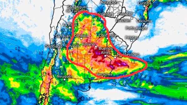 El pronóstico del tiempo Alertan por probables lluvias de hasta 250 milímetros en el centro del país