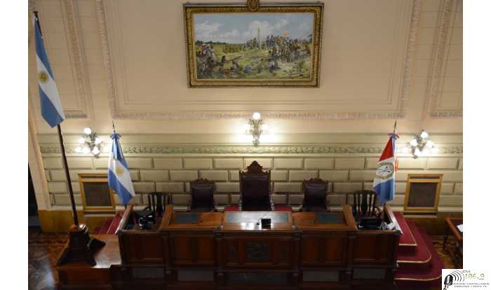 La Cámara de Senadores cierra sus puertas hasta el 31 de marzo en concordancia con la medida dispuesta por el Gobierno Nacional