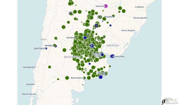 Mapa de quienes como empresas y particulares la empresa Vicentin adeuda importes importantes  (ver aqui )