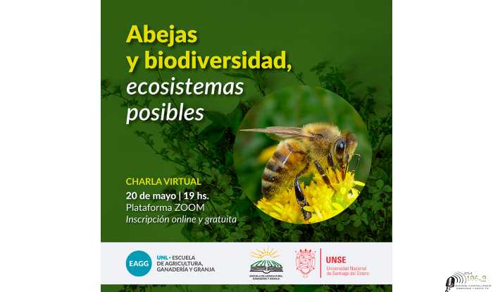 Charla sobre abejas, biodiversidad y ecosistemas Escuela de Agricultura, Ganadería y Granja - UNL 