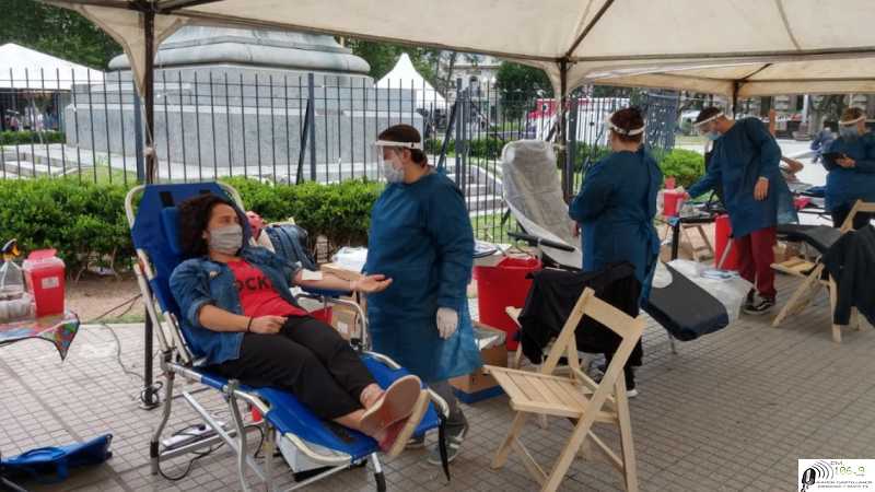 El Ministerio de Salud informó que se podrá donar sangre 10 días después del alta de Covid