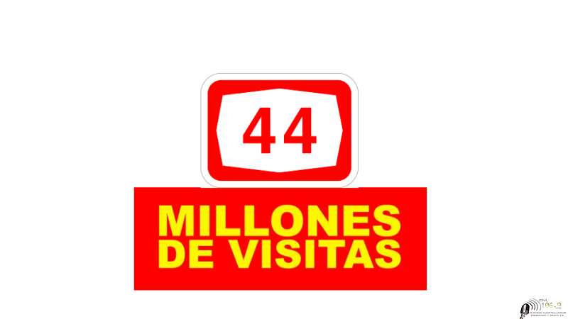 Llegamos a 44.000.000 de visitas a nuestra página web www.fmaaroncastellanos.com.ar