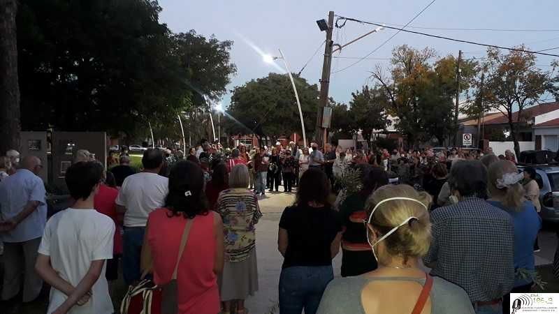 Domingo de ramos se celebró este sábado en Capilla San Cayetano con procesión