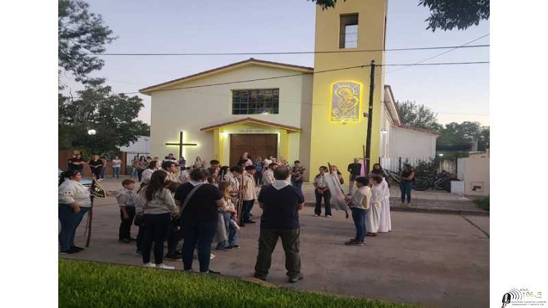 Capilla San José Obrero Vía crucis convergente ( VER AQUI 10 FOTOS)