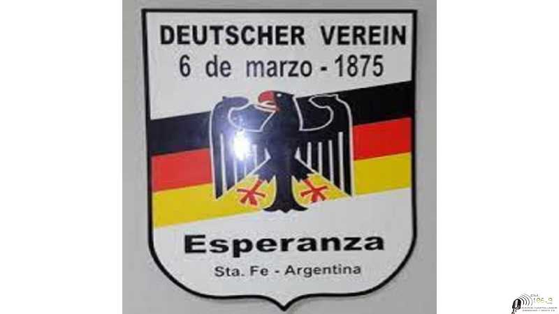 La Asociacion Alemana Deutscher Verein de  Esperanza, cumple  149 años  el proximo 6 de marzo 