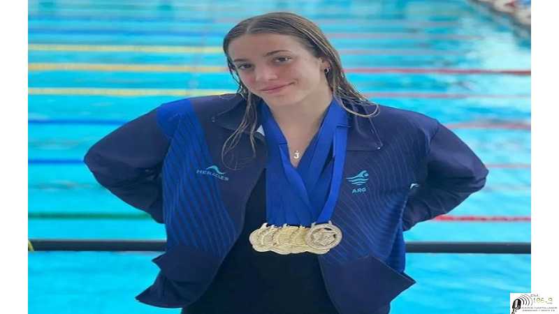 Copa de las Federaciones Brasil 2023 Julia Christen 9 medallas a puro oro la esperancina