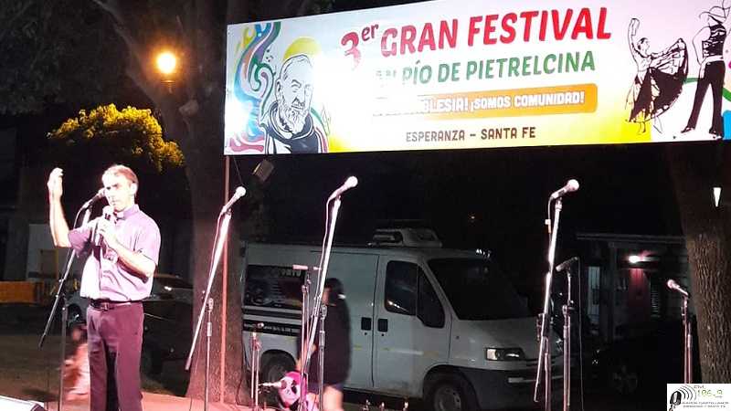 Capilla de Pietrelcina 3 festival que fue designado 