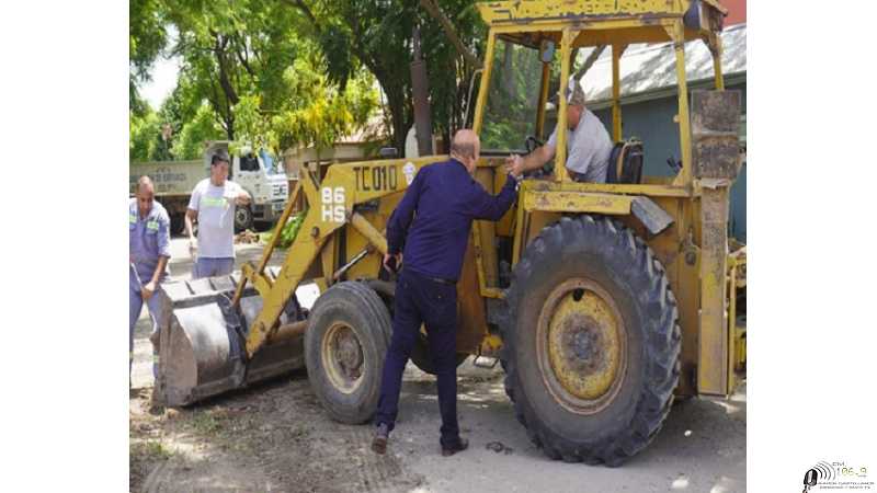El intendente Rodrigo Müller supervisó el avance de obras integrales en Barrio Oeste(VER 10 FOTOS)