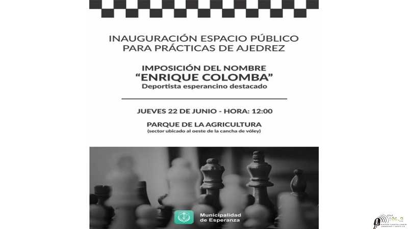 Invitación especial en el espacio publico