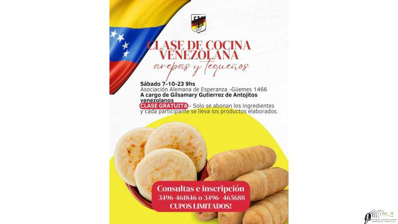Clase de cocina Venezolana consulte inscripción