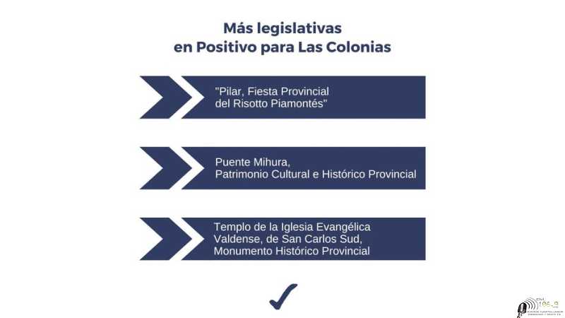 Ruben Pirola Anuncia estos proyectos que luego de mucho trabajo logramos sean ley.