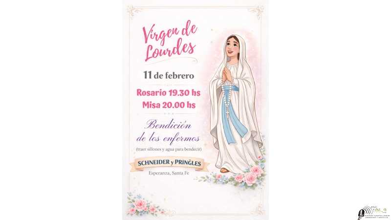 Día de NUESTRA SEÑORA DE LOURDES ❤️ 11 DE FEBRERO ❤️ Ver aqui detalles