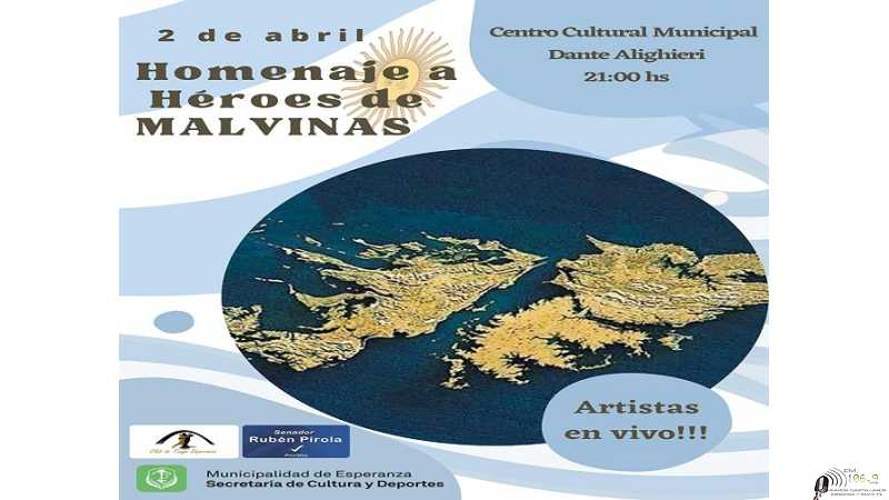 Homenaje a ex soldados de Malvinas con gran números de artistas, 2 de Abril 2023