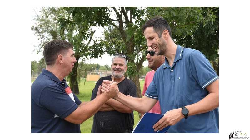 El Senador Pirola visitó una vez más las localidades de San Carlos Norte, San Carlos Sud y San Carlos Centro