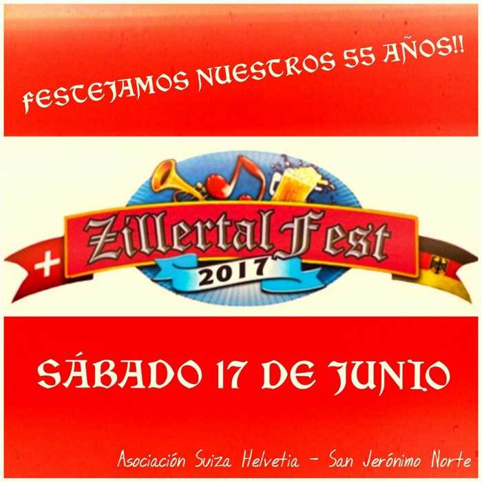 ZILLERTAL FEST la cuenta regresiva hacia el 17/06/2017 celebran 55 años  con la musica