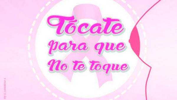 Octubre “Así comienzan el mes rosa, mes de lucha contra el cancer de mama.”  