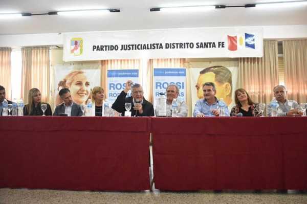 Partido Justicialista Santafesino se mostró hoy muy unido en Santa Fe