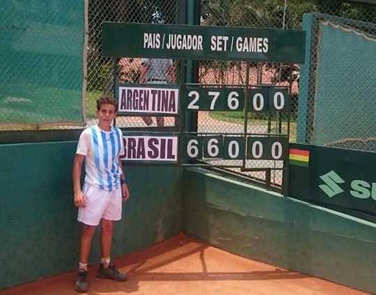 Tenis los sub 12 de Argentina clasificaron para jugar la final mañana le ganaron a Brasil