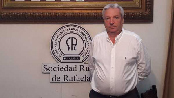 El Dr.Pedro Rostagno  fue reelecto presidente de la Rural de Rafaela de por los próximos dos años