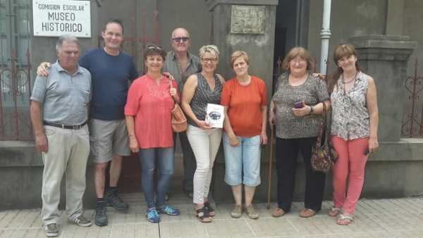 El Sr. Adrian Gerwer y su esposa Daniela Gerwer Zimmermann visitaron el Museo Histórico de la Colonia Humboldt