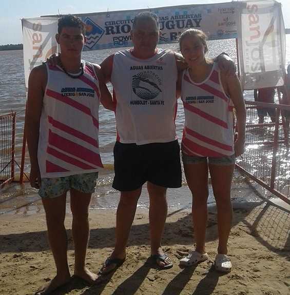 Otra buena actuación de los nadadores del CAJU en Entre Rios 4to puesto Camila 2do puesto para Milton 7mo puesto para Airton
