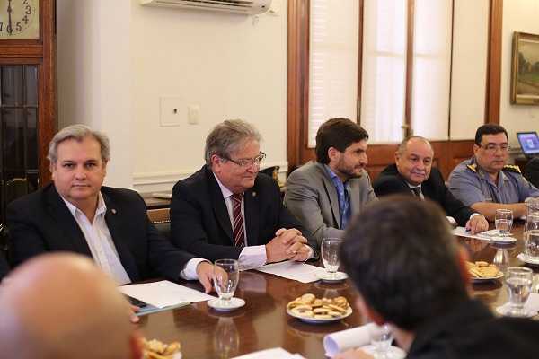 Fascendini participa de la segunda reunión de la junta provincial de seguridad en Casa Gris