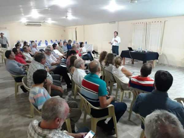 CoDeTeA se reunió en Sociedad Rural de San Carlos Centro