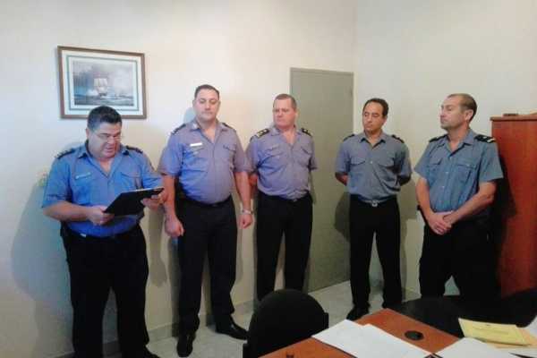 NUEVOS JEFES DE DEPENDENCIAS POLICIALES DTO LAS COLONIAS