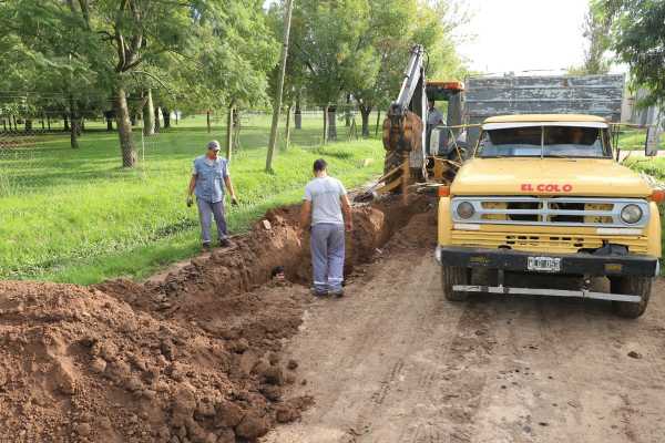“Con nuevas obras el Barrio Alborada sigue mejorando su calidad de vida” aseguró Franconi.