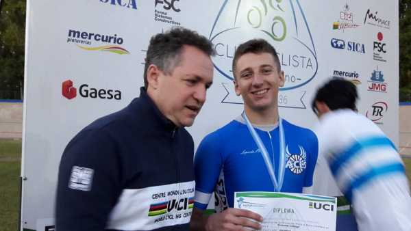 Campeonato argentino de ciclismo en ESPERANZA: Santi Fontanini, Medalla de Plata (fotos y video)