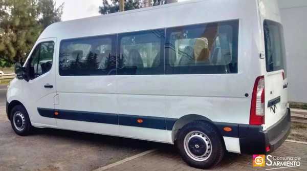 Comuna de Sarmiento con fondo de Obras Menores y recursos propios adquirió un minibus 0km 