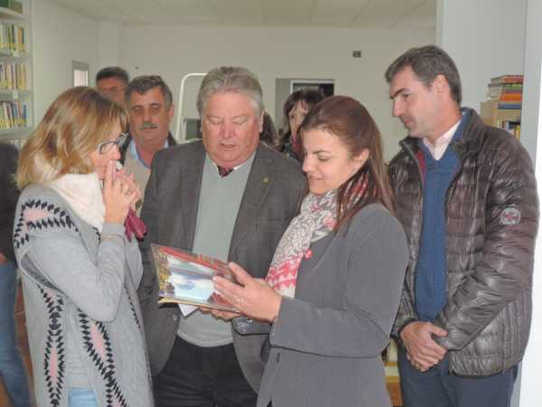 Visita del Vice Gobernador Carlos Fascendini