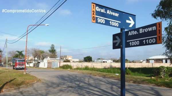 A pedido de los vecinos Martín Franconi solicitó el doble sentido de calle Brown, entre Dr Gálvez y Alvear