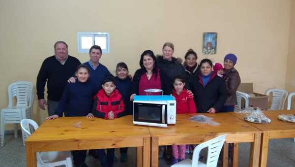 Ruben Pirola Continuamos trabajando con los Presidentes Comunales de Empalme San Carlos, Pujato Norte y Las Tunas , 