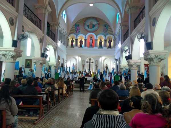 Te Deum 9 de julio en Colegio San José (ver fotos)