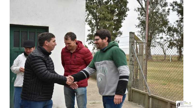Ruben Pirola visitó Santa Maria Norte distintas entidades ( VER 15 FOTOGRAFIAS)