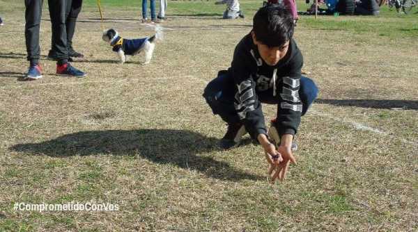 Martin Franconi destacó el juego de la bolita en Vecinal Sur acompañando este proyecto