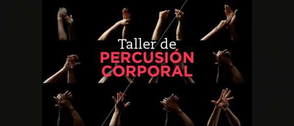 Próximo Taller de Percusión Corporal en el Liceo Municipal