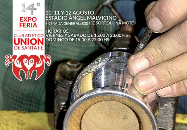 10-11-12 Agosto 14°Expo Feria en Club Unión de Sta Fe