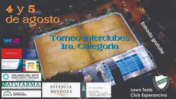 En el L.T.C.E. se jugará Torneo Interclubes Circuito Regional