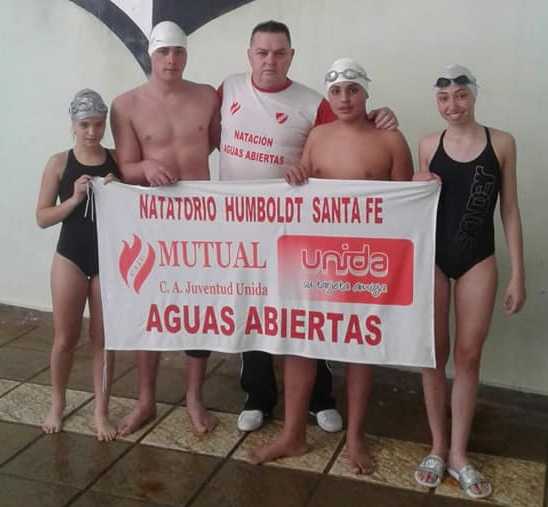 Juv Unida de Humboldt participó en certamen natación hoy en Paraná