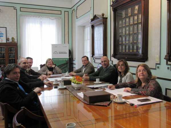 Dellaporta - Comessatti aprueban y anuncian con Municipio nuevas obras importantes para Esperanza