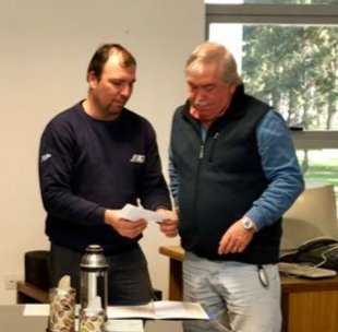 Ruben Pirola dejo esta mañana a ACADER Las Colonias aportes emprendedores de San Jerónimo Norte, La Pelada 