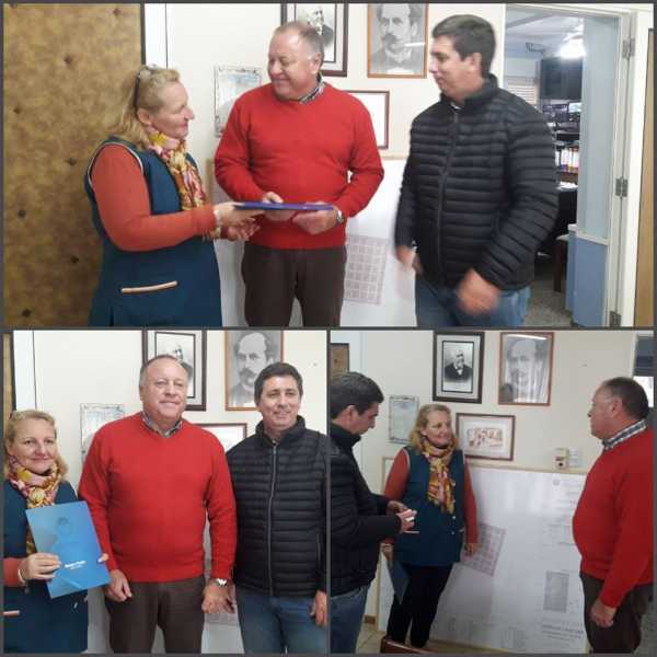 Viernes 31 Agosto Ruben Pirola estuvo en San Carlos Norte y San Carlos Sud