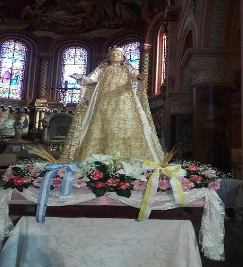 Esperanza celebró su Santa patrona, la 