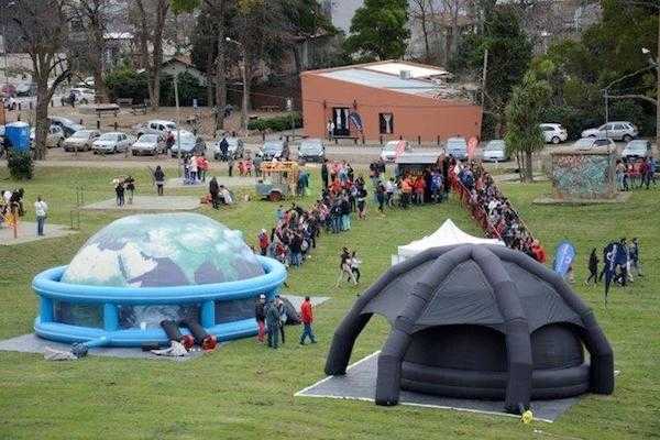 1° octubre llega al Colegio San José de Esperanza el Planetario movil 