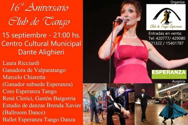 16° Aniversario Club del Tango de Esperanza