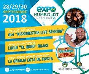 28-29-30 Sep Gran Expo Humboldt con grandes espectáculos